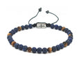 Hand Made Bracelet, Sodalite, Tigers Eye Mat stone 4mm | Castello Jewels