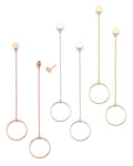 Silver earrings | Castello Jewels