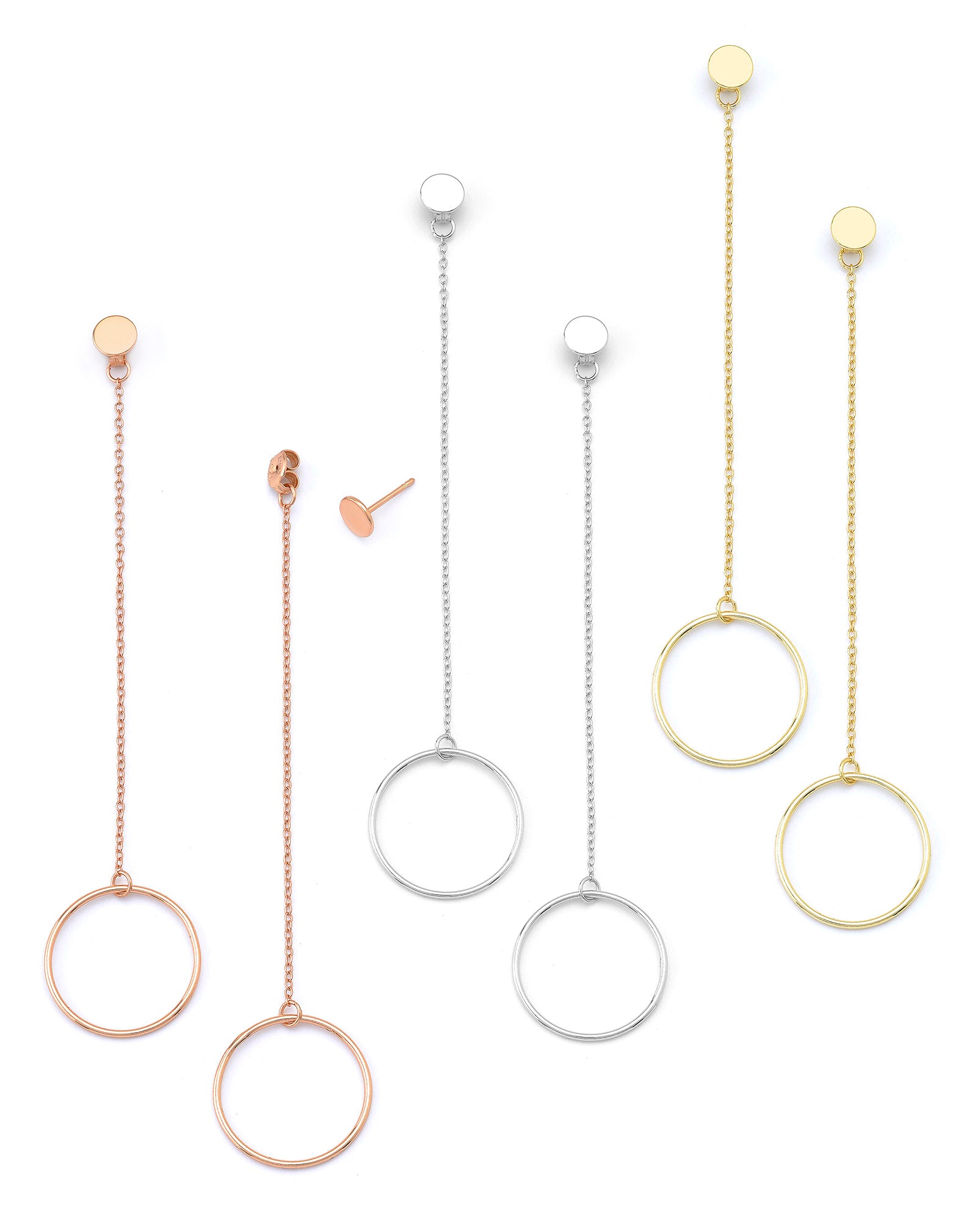 Silver earrings | Castello Jewels