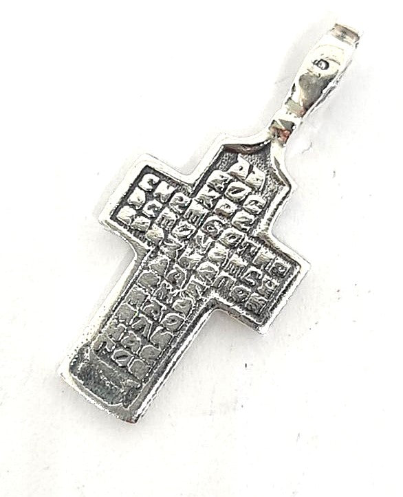 925 silver Cross pendant 0.90gr — view 2 | Castello Jewels