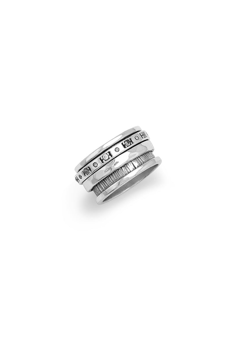 Boho Spiner Ring 925 sterling silver