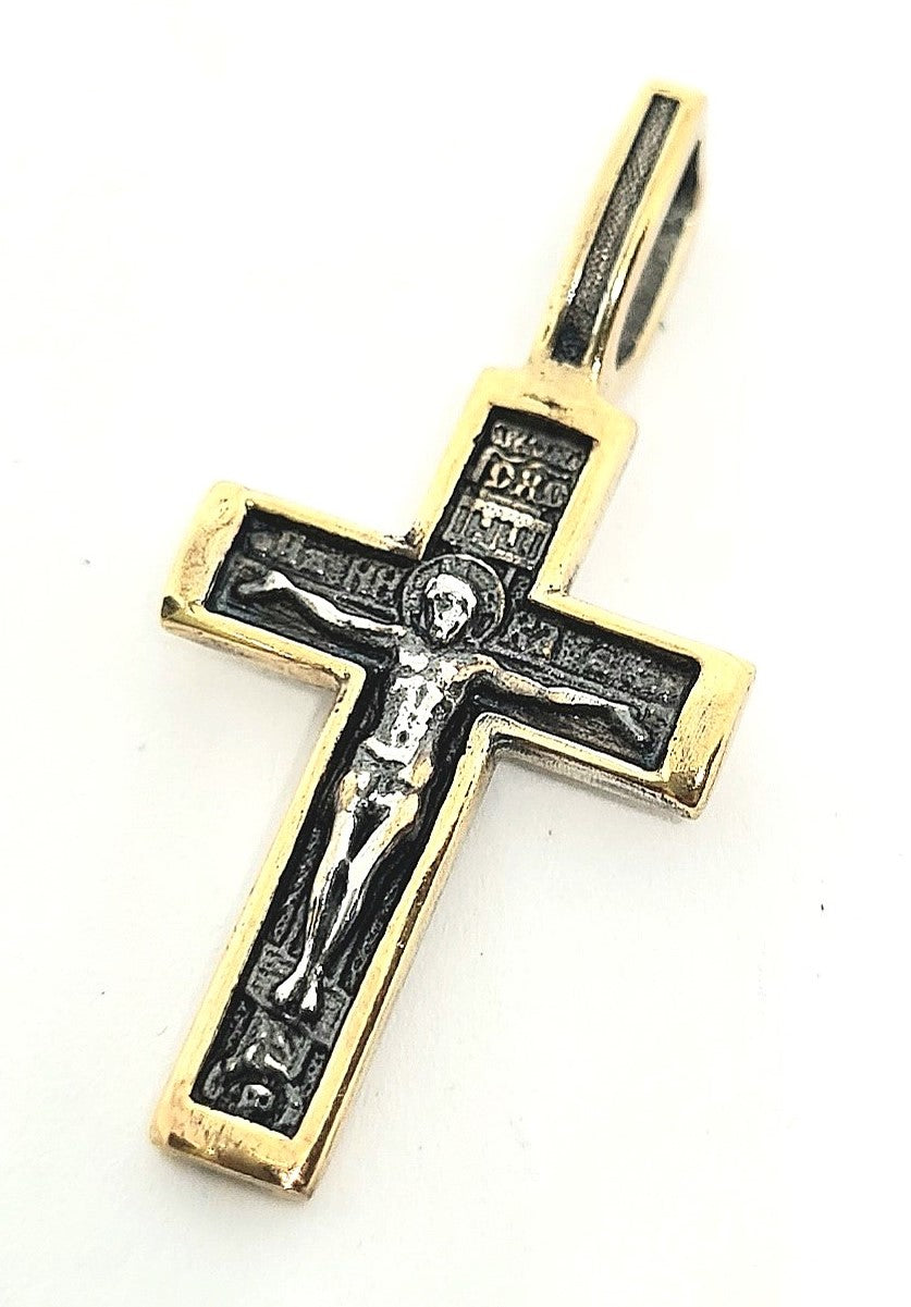 925 silver Cross pendant 2.60gr | Castello Jewels