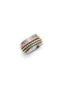 Boho Spiner Ring 925 sterling silver | Castello Jewels