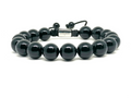 Bracelet Onyx, 10mm stone | Castello Jewels