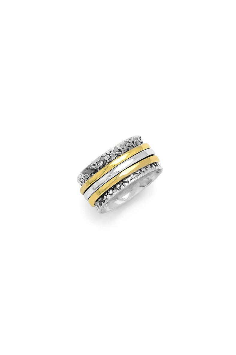 Boho Spiner Ring 925 sterling silver | Castello Jewels
