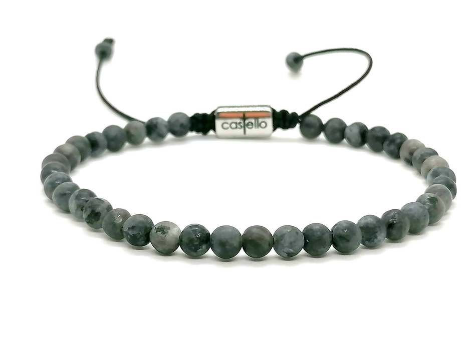 Labradorite Bracelet, 4mm | Castello Jewels