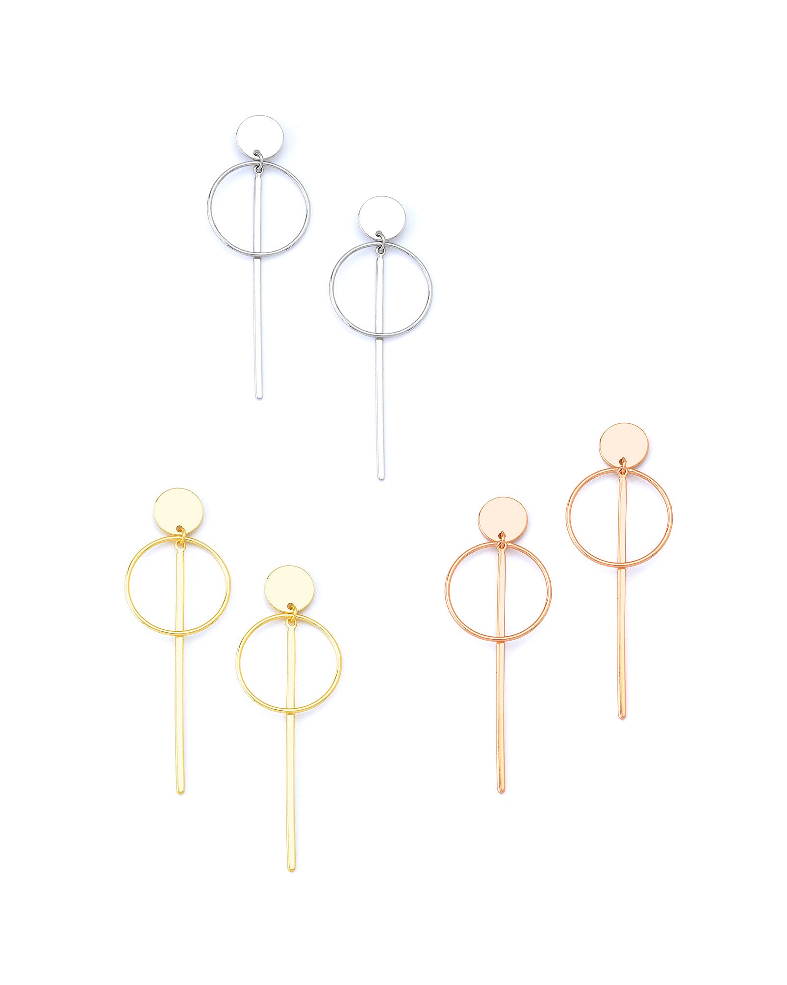 Silver earrings | Castello Jewels
