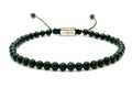 Bracelet, Onyx Polish stone 4mm | Castello Jewels