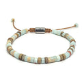 Snakeskin Jasper Tube Bracelet, 4mm | Castello Jewels