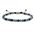 Onyx, Sodalite & Hematite Bracelet, 4mm | Castello Jewels