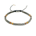 Pyrite Bracelet, Sterling Silver 925, 4mm | Castello Jewels