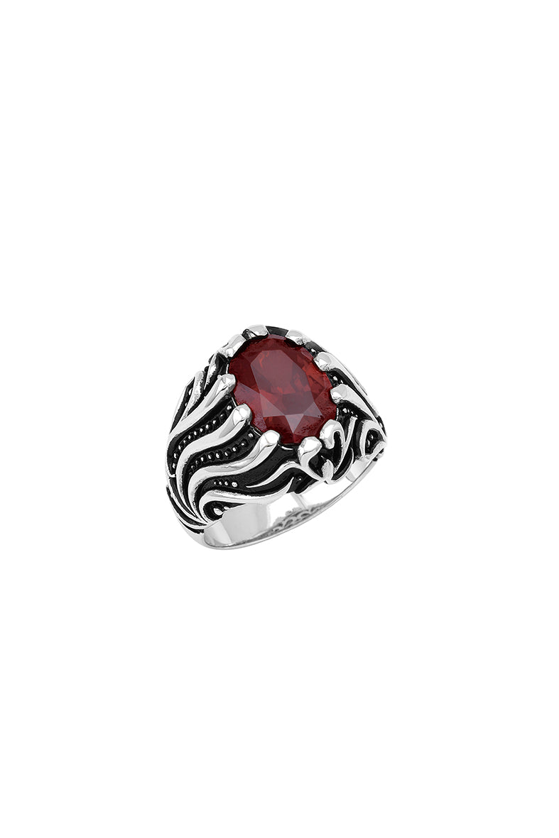 Mens silver ring | Castello Jewels