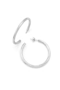 Silver cribs earrings | Castello Jewels