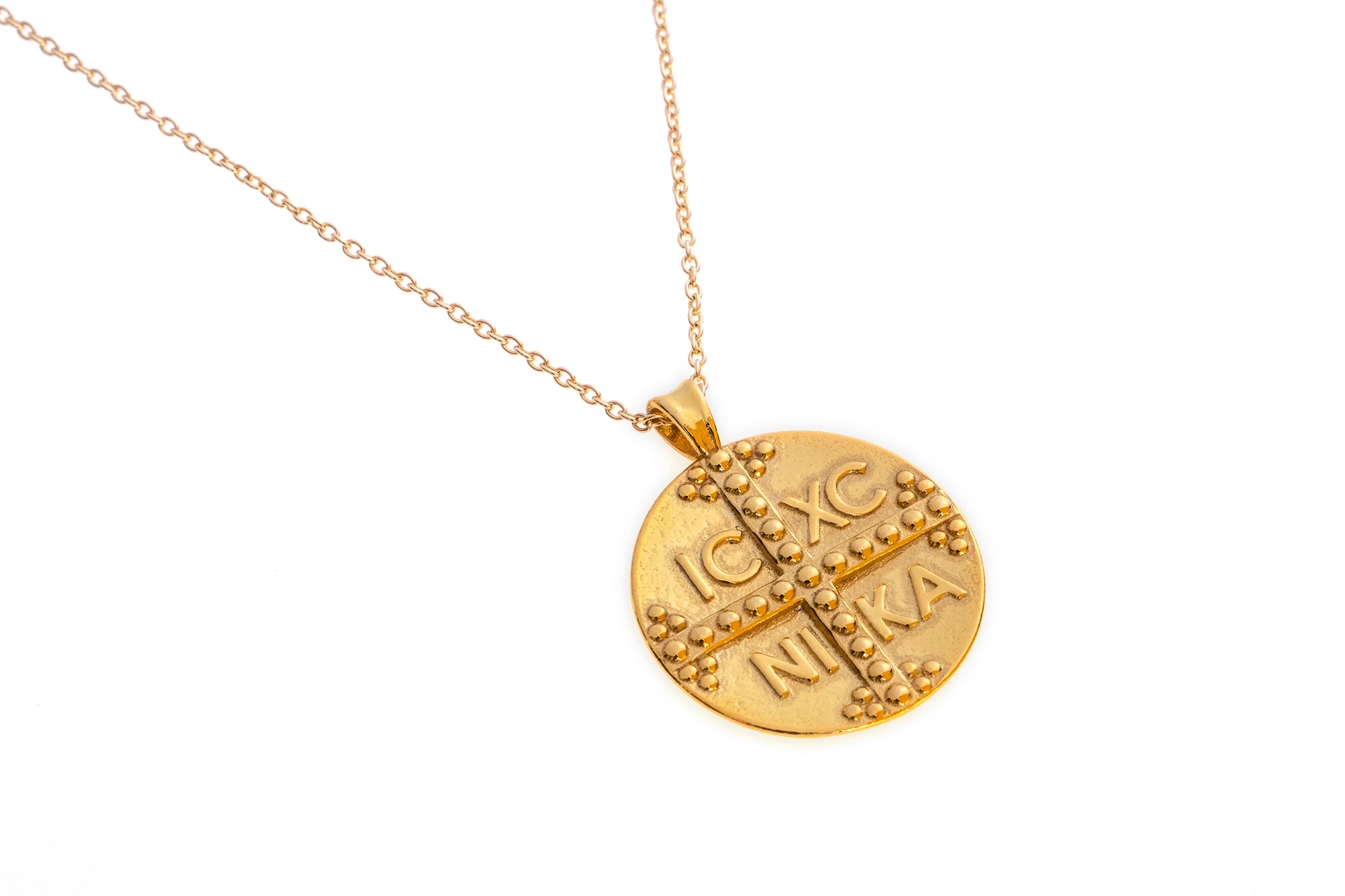 Byzantine Solidus (a.k.a. Konstantinato) necklace | Castello Jewels