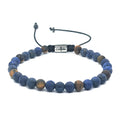 Sodalite & Tiger's Eye Bracelet, 6mm | Castello Jewels