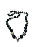 Necklace Skull, Onyx stone | Castello Jewels