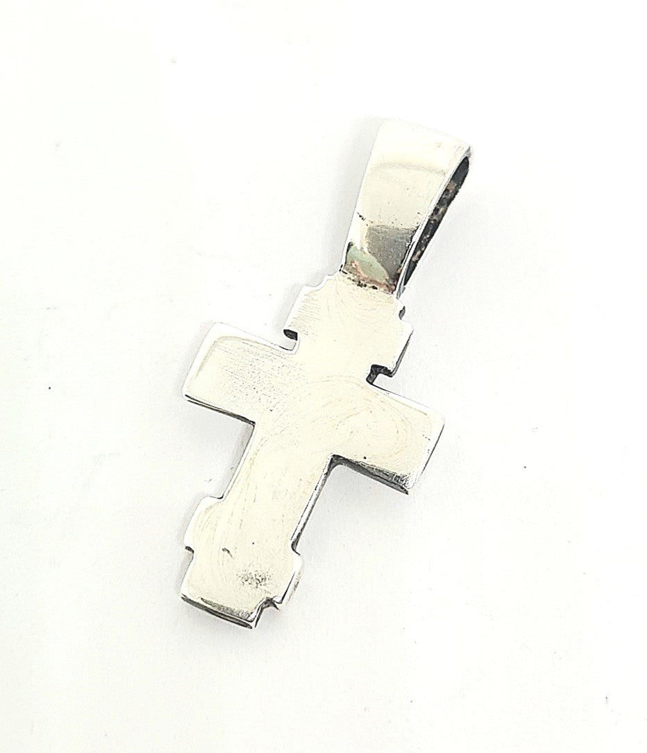 925 silver Cross pendant 2.60gr | Castello Jewels