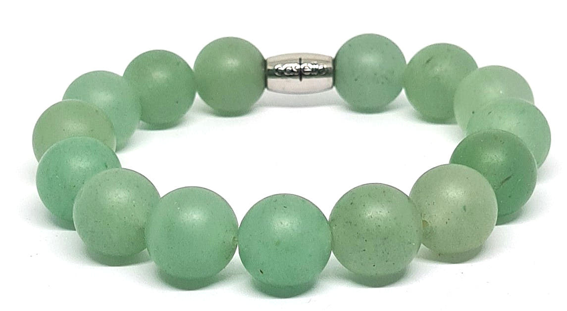 Aventurine Everyday Bracelet, 12mm | Castello Jewels
