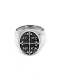 Mens Silver Ring Byzantium | Castello Jewels