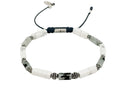 Silver Bracelet 925, Kiwi stone 4mm | Castello Jewels