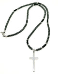 Necklace, Cross Silver 925 | Castello Jewels