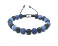Hand Made Bracelet, Sodalite, Onyx Mat stone 8mm | Castello Jewels