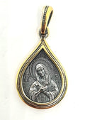 925 silver Cross pendants Castello 3.33GR | Castello Jewels