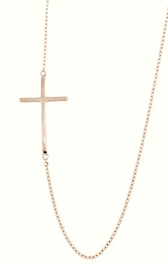 Cross Necklace — view 2 | Castello Jewels