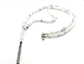 925 silver Beaded Rosario, Howlite stone of 6mm | Castello Jewels