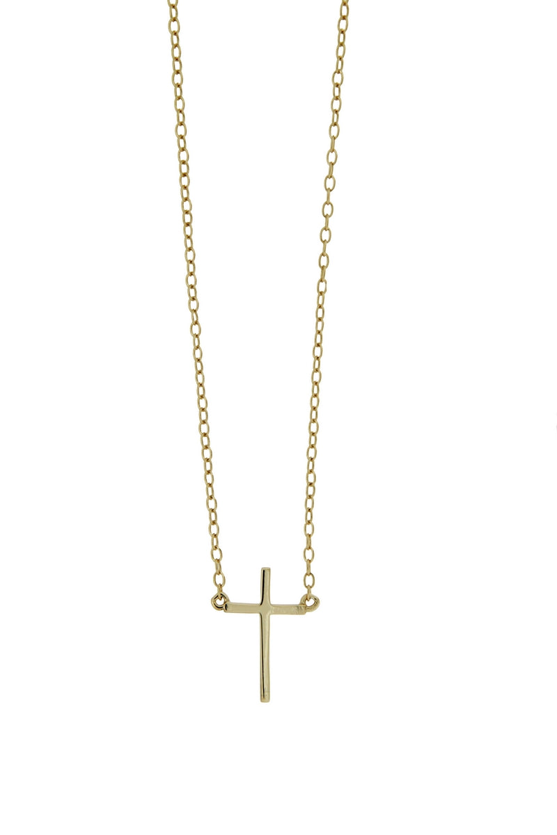 Cross Necklace — view 3 | Castello Jewels