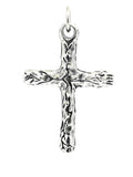 925 Sterling Silver retro carving cross pendant | Castello Jewels