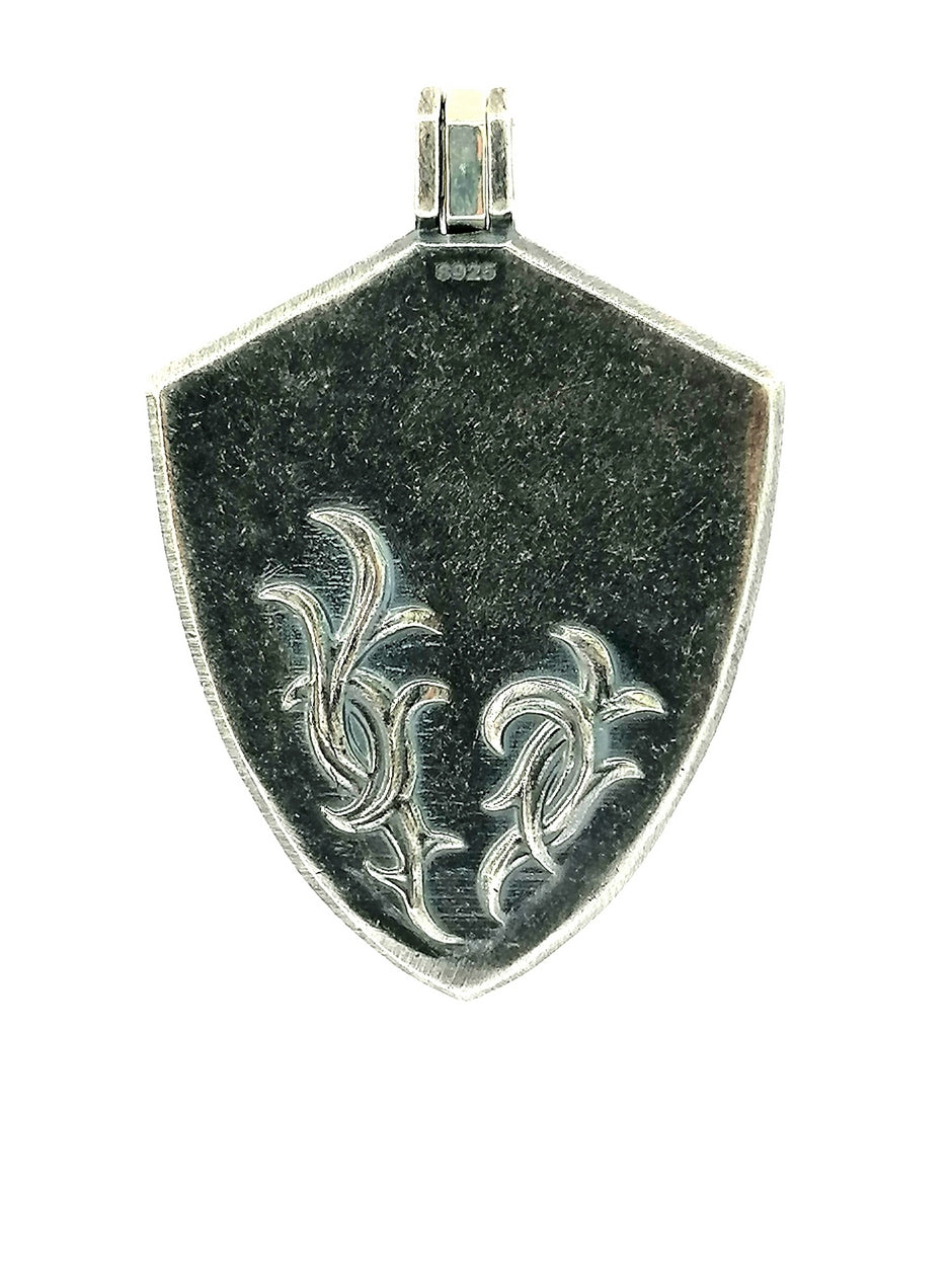 Pendant Sterling Silver Sword — view 3 | Castello Jewels