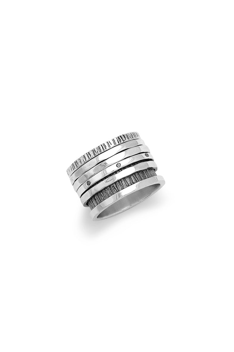 Spiner Ring 925 sterling silver | Castello Jewels