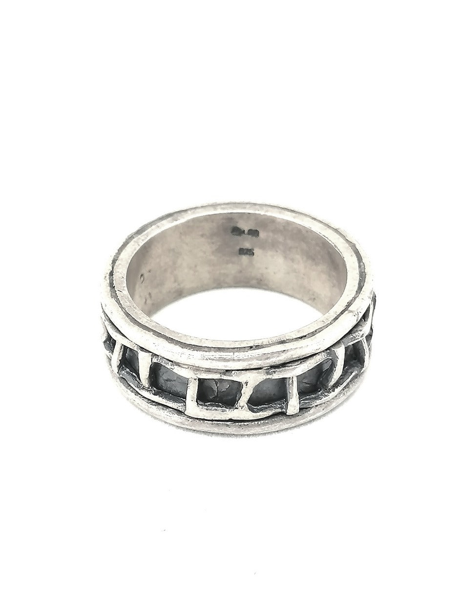 Mens Silver Ring | Castello Jewels