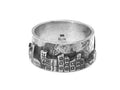 Mens Silver Ring Big City | Castello Jewels