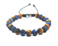 Gemstone Bracelet Sodalite, Tiger's eye, stone 8mm | Castello Jewels