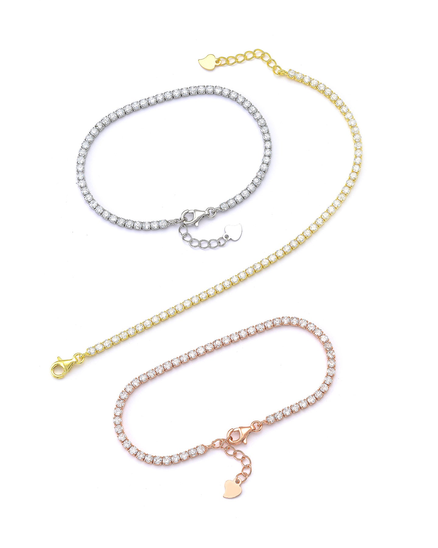 Tennis Silver Bracelet | Castello Jewels