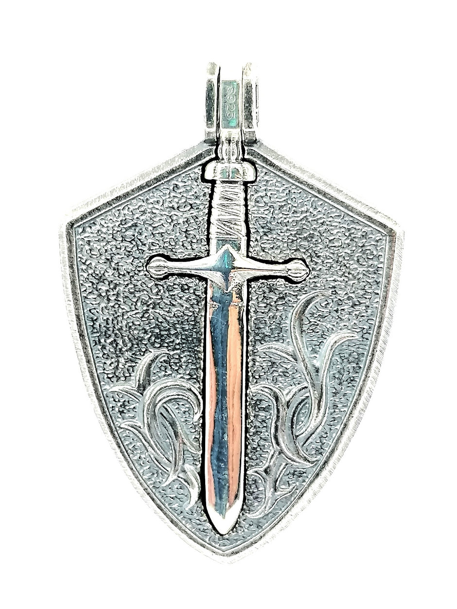 Pendant Sterling Silver Sword | Castello Jewels