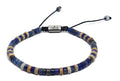 Hand Made Bracelet Lapis Tube Shape Stones 4*2mm | Castello Jewels