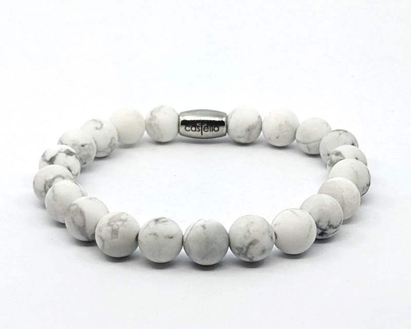 Howlite Boho Bracelet · 8mm