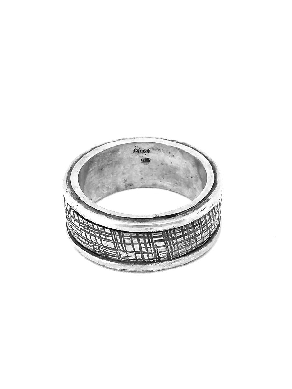 Mens Silver Ring | Castello Jewels