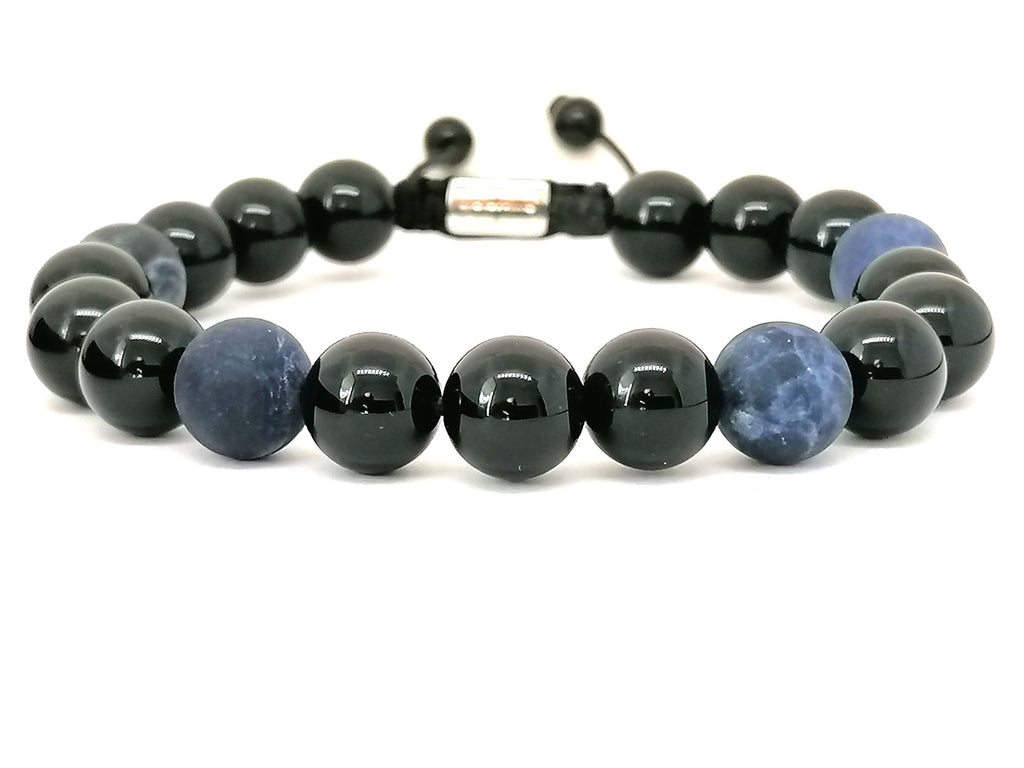 Bracelet Onyx, 10mm stone | Castello Jewels