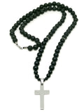 Necklace Cross, Stainless Steel | Castello Jewels