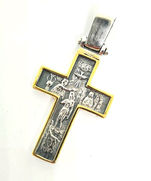 925 silver Cross pendant | Castello Jewels