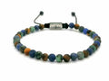 Bracelet, Tigers Eye, Sodalite, African Turquoise stone 4mm | Castello Jewels