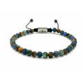 Tiger's Eye, Sodalite & African Turquoise Bracelet, 4mm | Castello Jewels