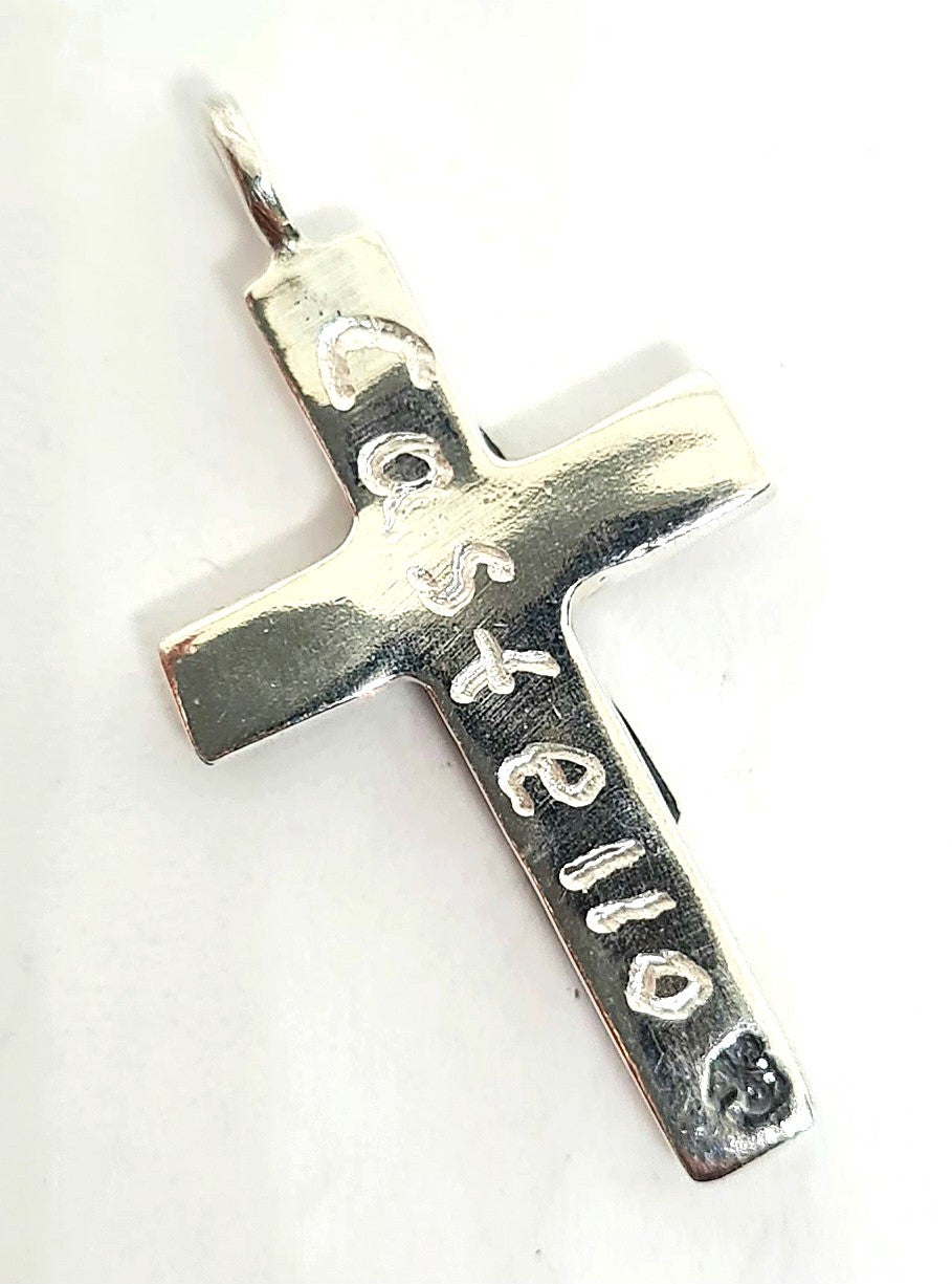 925 silver Cross pendant Castello — view 2 | Castello Jewels