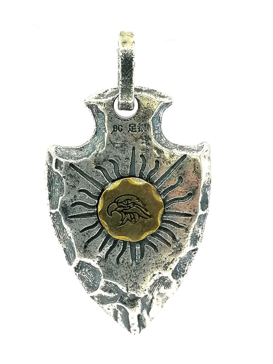 925 silver Indian pendant — view 3 | Castello Jewels