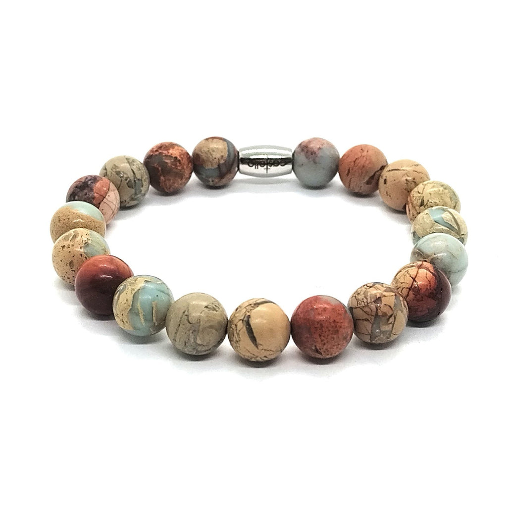Shoushan Stone Everyday Bracelet, 10mm | Castello Jewels