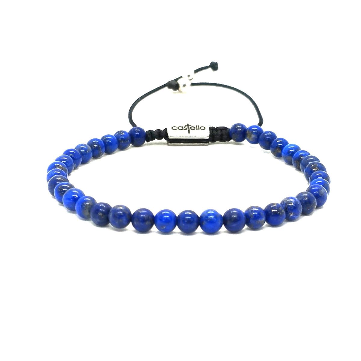 Lapis Lazuli Bracelet, 4mm | Castello Jewels